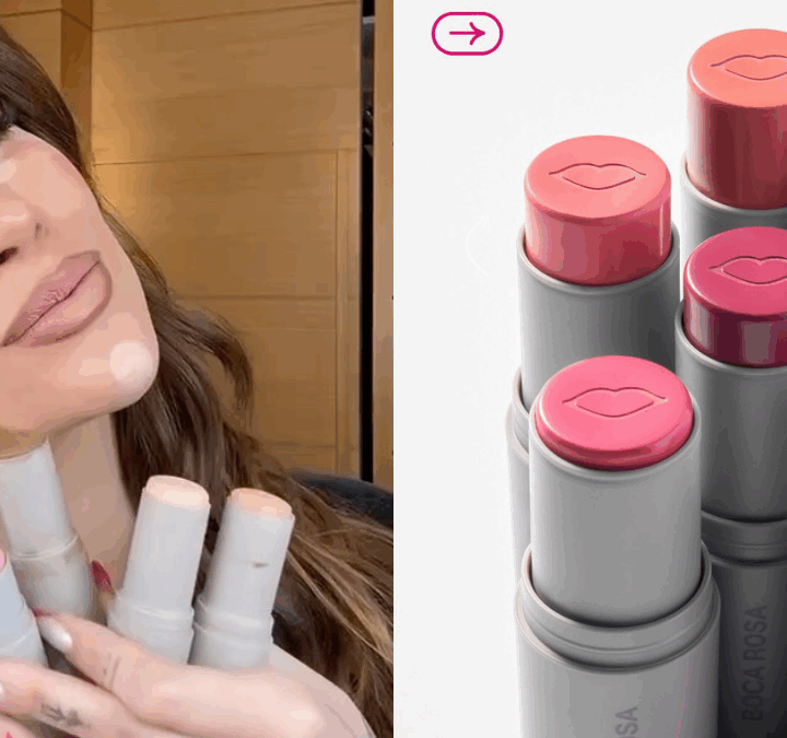Boca Rosa relança blush em stick com nova embalagem e fórmula resistente